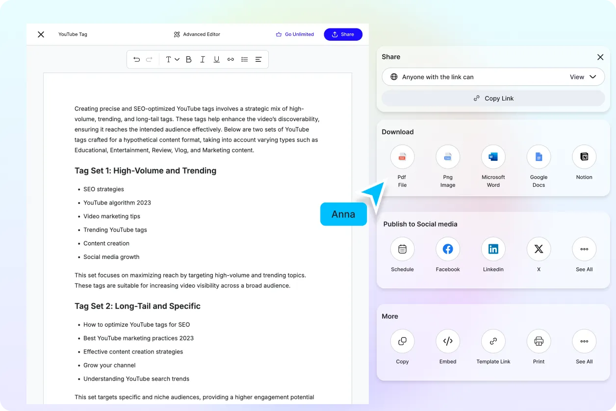 Free AI YouTube Tag Generator, Online YouTube Tags Maker Tool